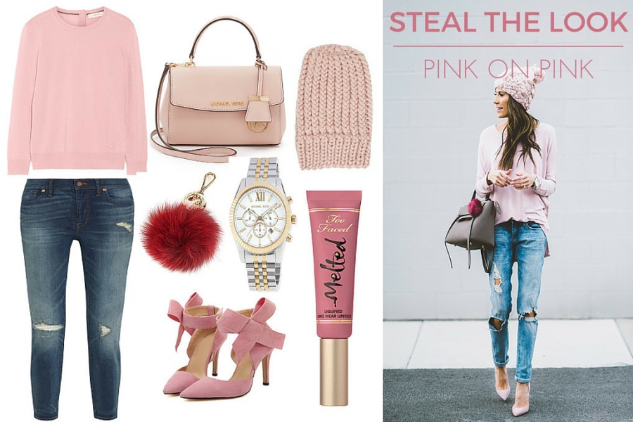 STEAL THE LOOK - PINK ON PINK