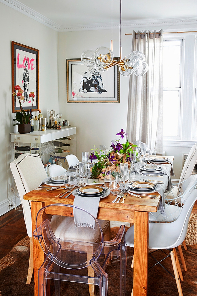 Home Tour: Brooklyn Blonde // Dining Room