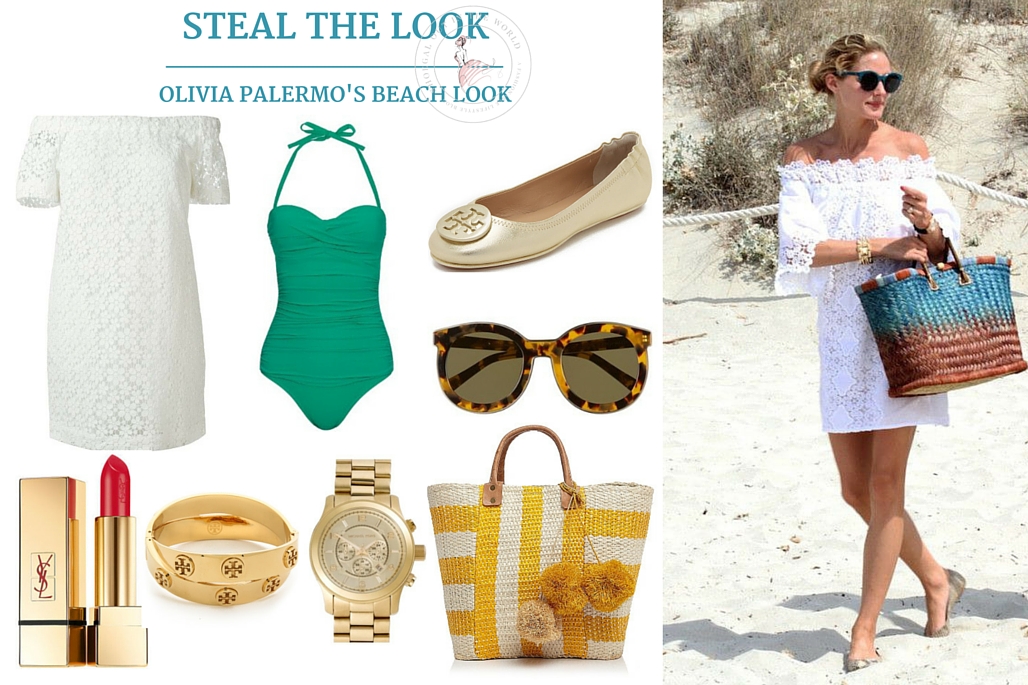 STEAL THE LOOK - OLIVIA PALERMO BEACH LOOK