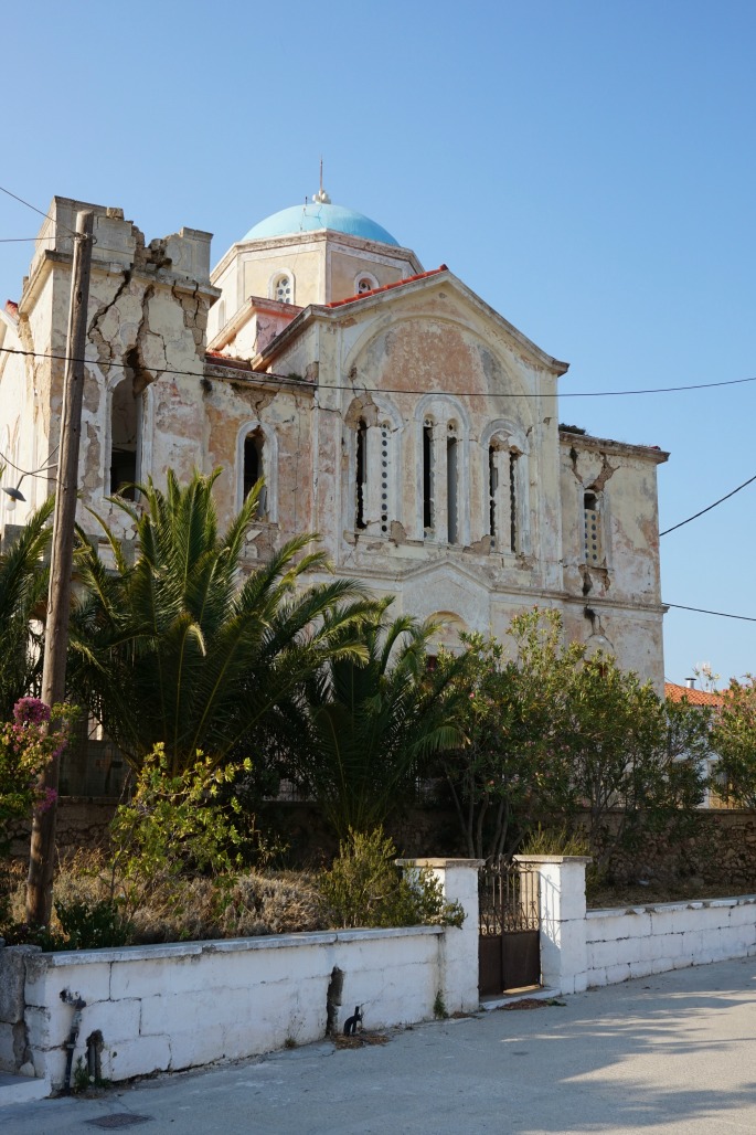 Postcards from Kithira - Old Church in Mitata, Kithira