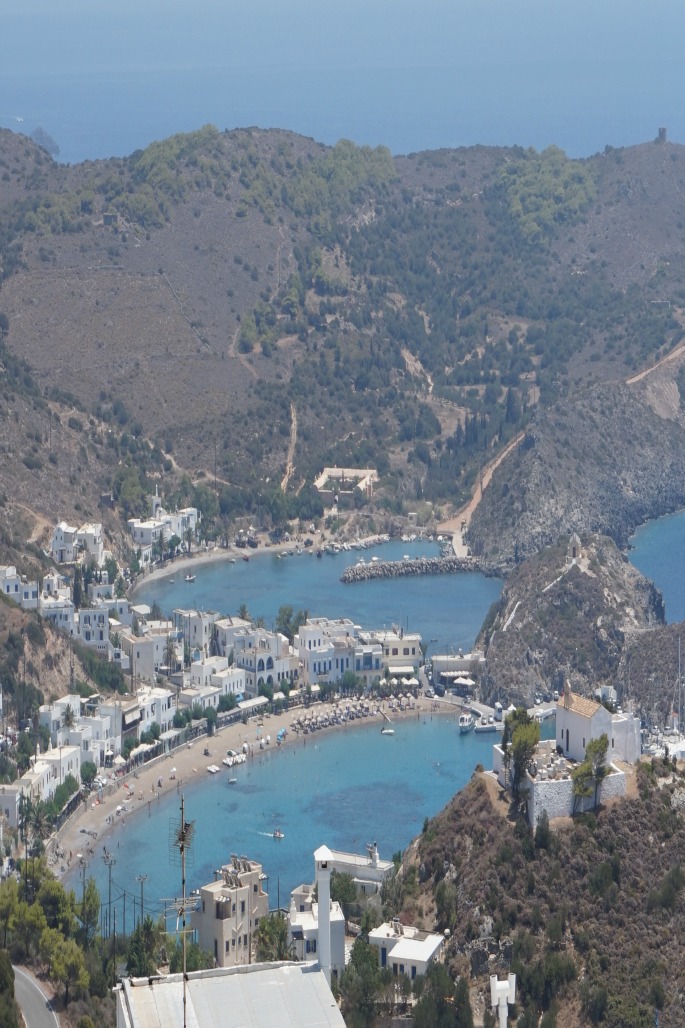 Postcards from Kithira - Panoramic View of Kapsali