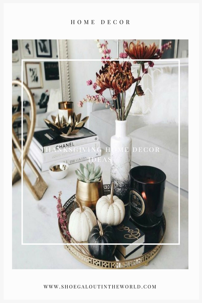 THANKSGIVING HOME DECOR IDEAS