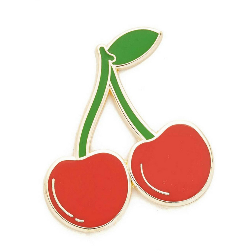 Georgia Perry Ripe Cherries Pin