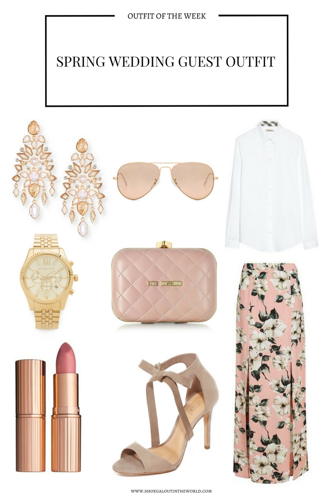 OUTFIT OF THE WEEK - SPRING WEDDING GUEST OUTFIT