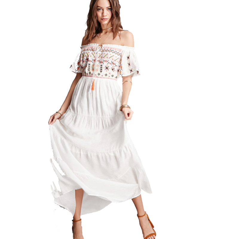 Maxi Summer Dresses Under $100 - White Maxi Dress