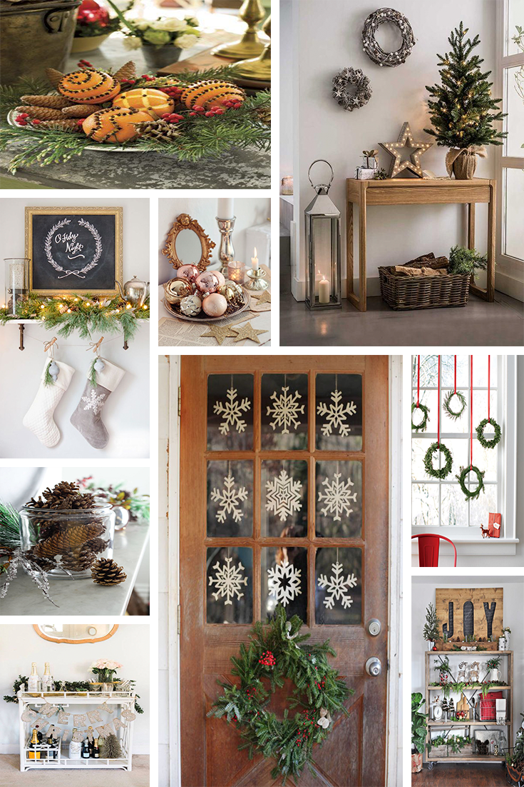 Monday Mood Board - Holiday Home Decor for Small Spaces