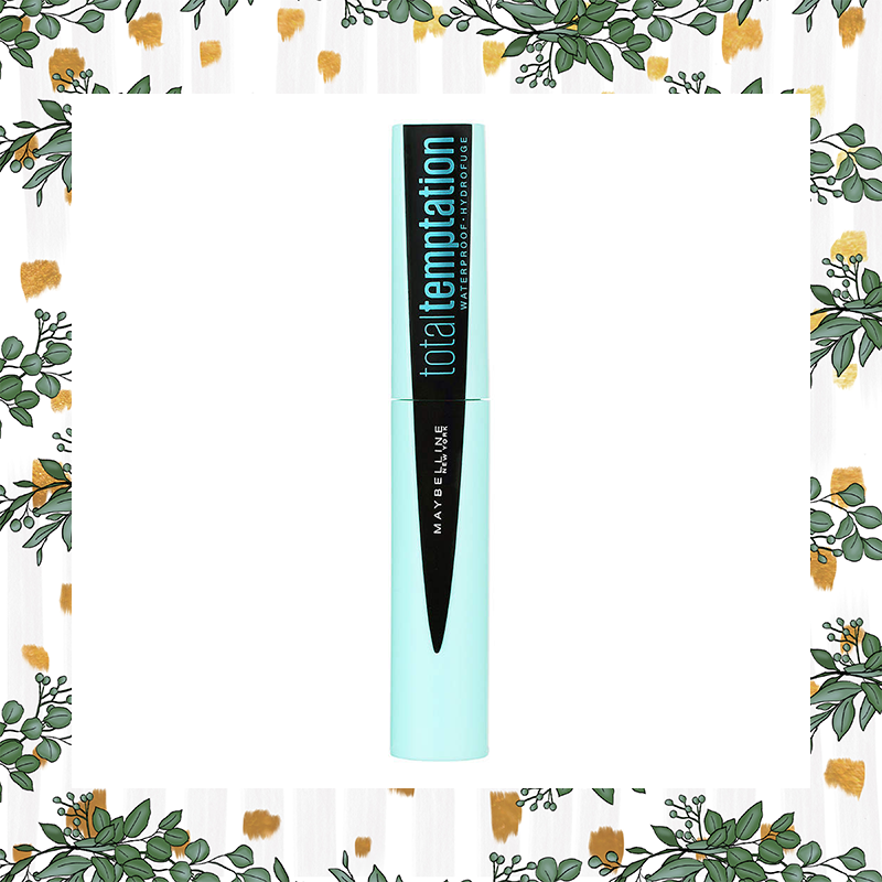 THE ONLY THREE PRODUCTS YOU WILL NEED ON YOUR VACATION - Maybelline Total Temptation Waterproof Mascara