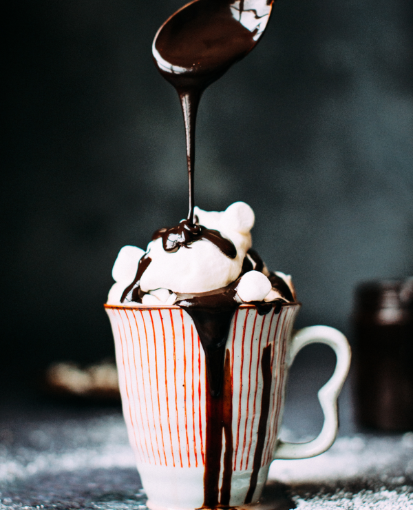 Blackberry Hot Chocolate