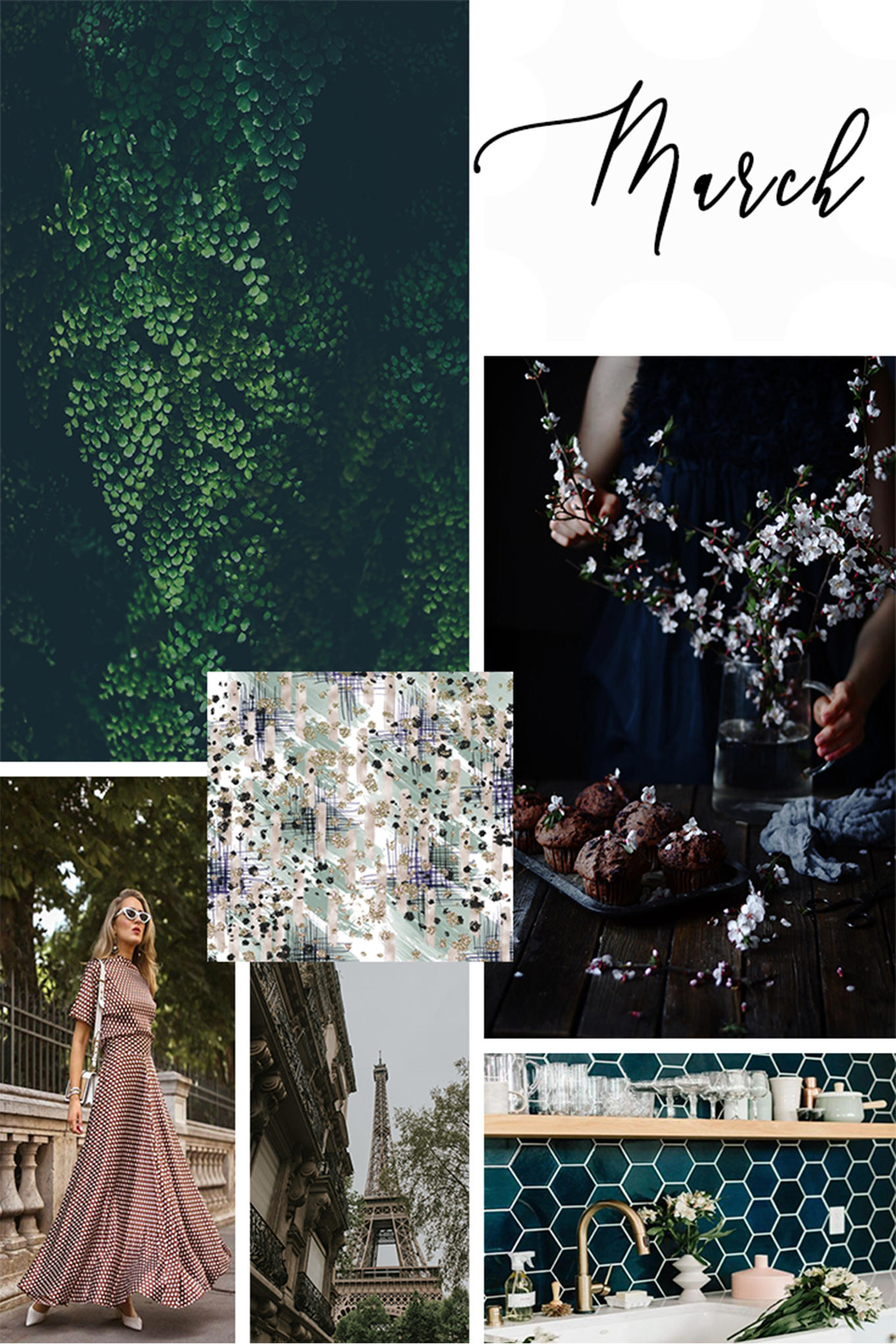 March Mood Board - The March Shop