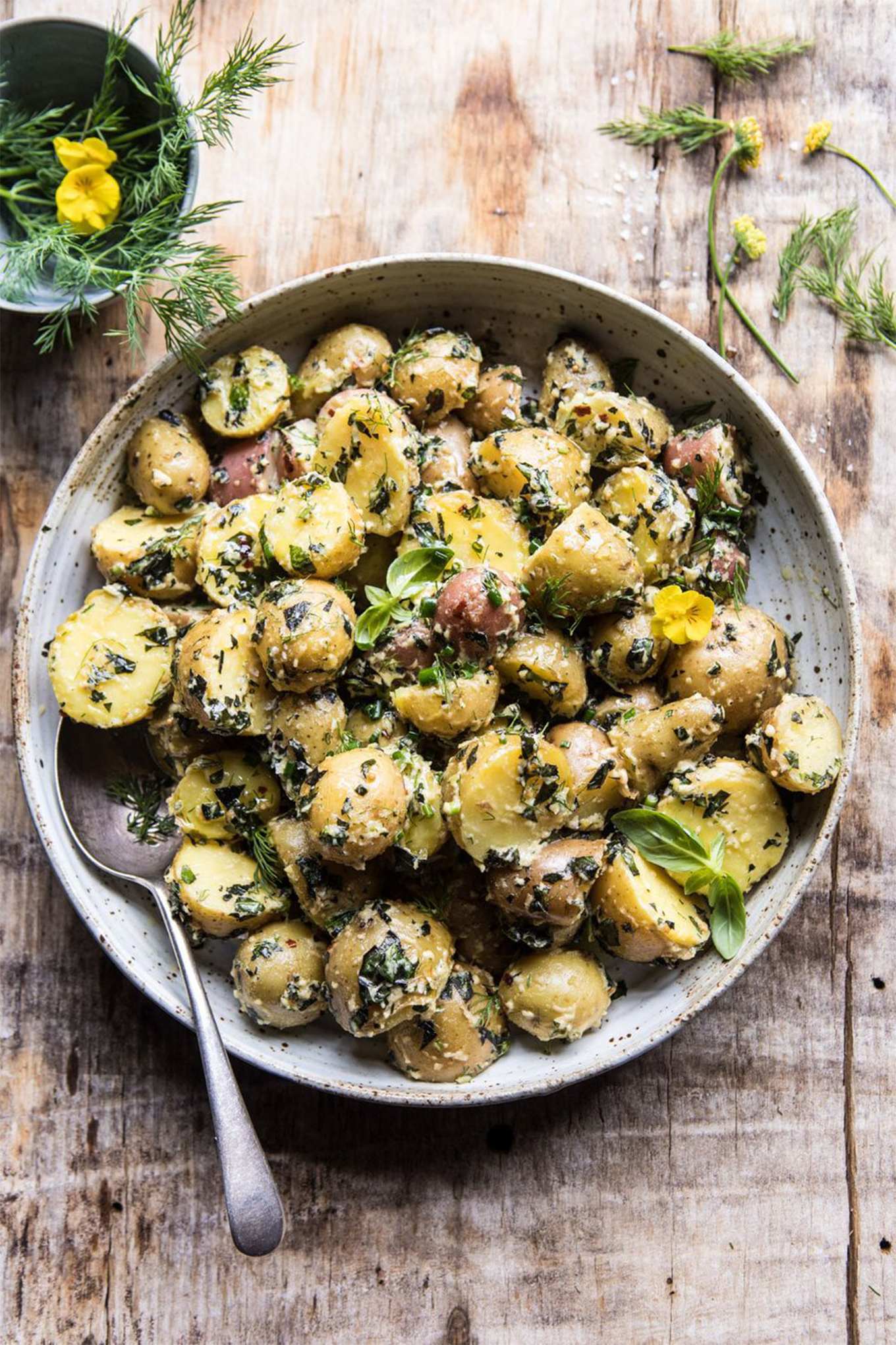 Delicious Easter Brunch Recipes to Make - Herby Potato Salad