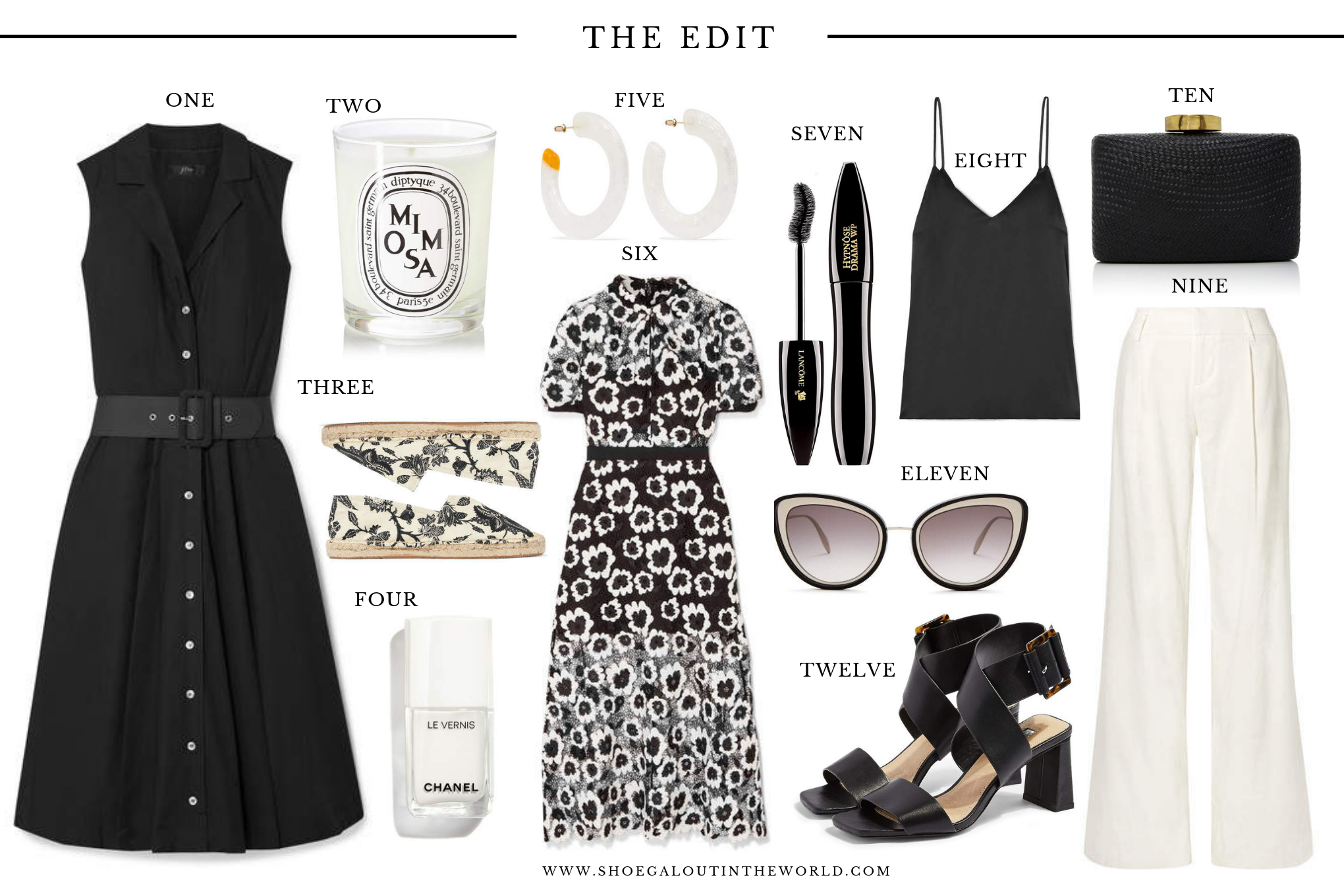 The Edit - Summer Black & White