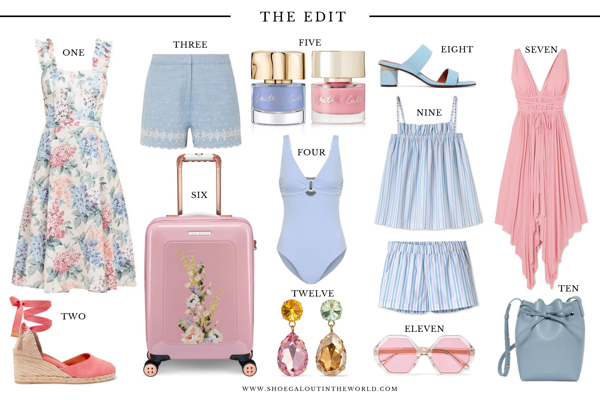 The Edit - Summer Pastels