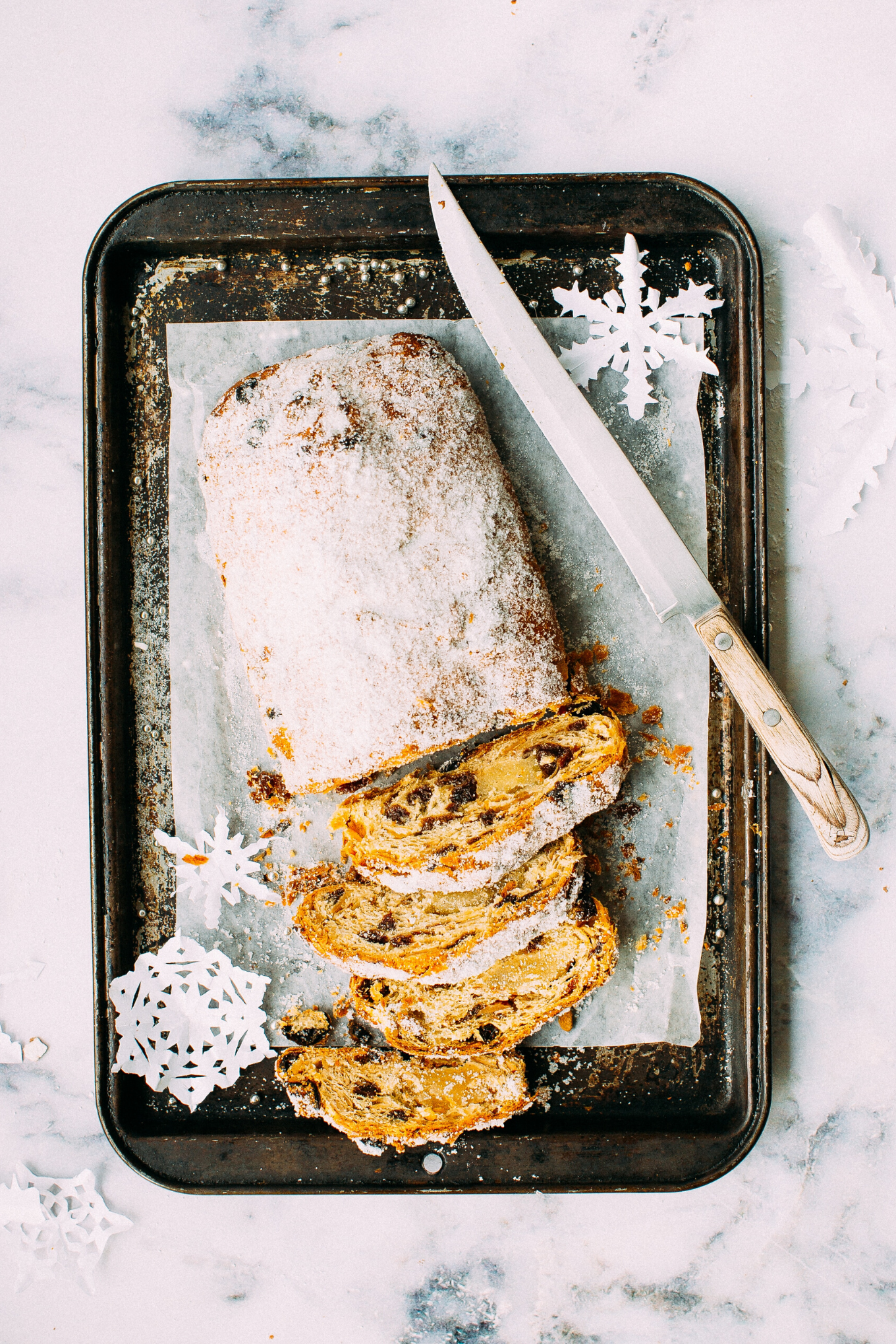 Christmas Stollen Bread