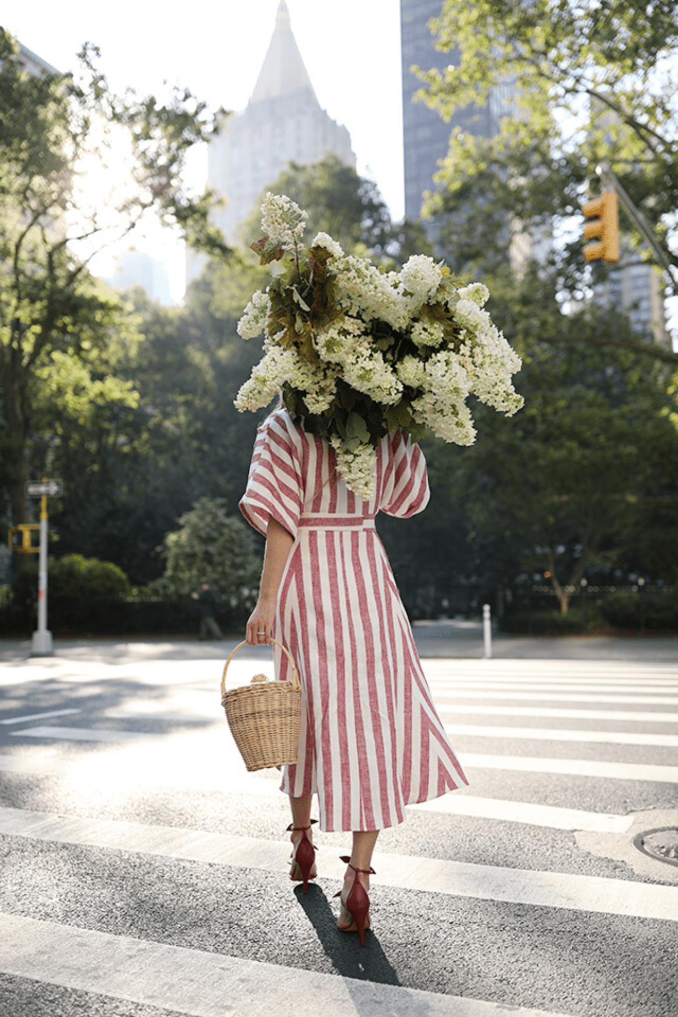 Valentines Day Bucket List - Girl with Flowers