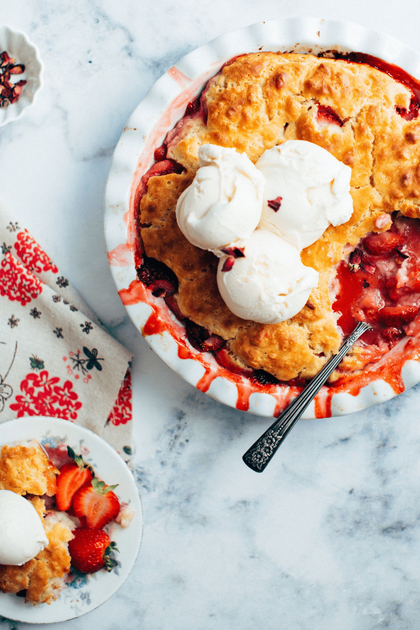 Strawberry Cobbler