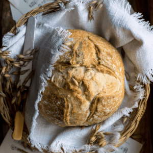 Irish Garlic & Cheddar Soda Bread