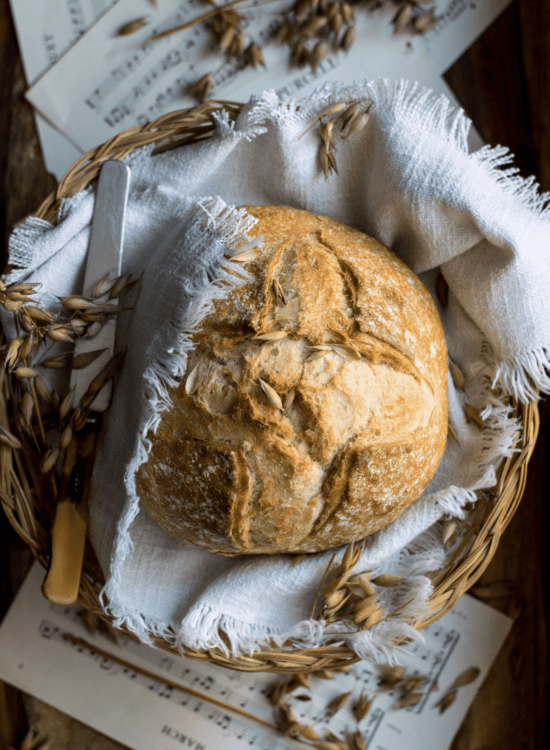 Irish Garlic & Cheddar Soda Bread